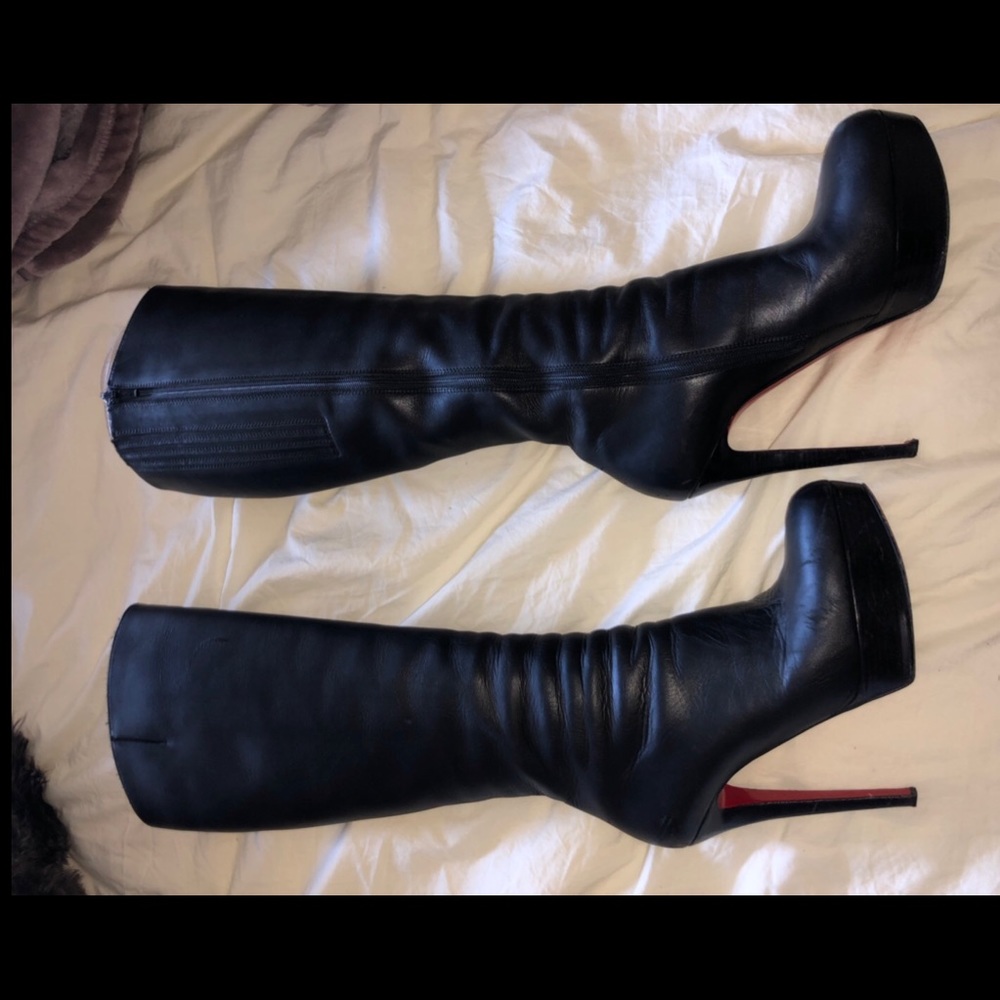Botalili Tall Red Sole Boot size 38 1/2
